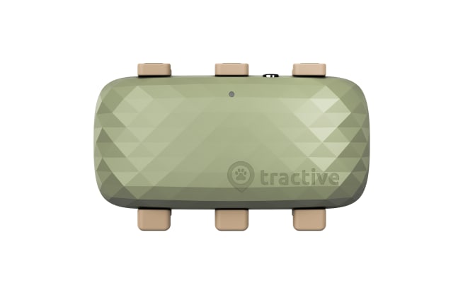 Tractive GPS Dog 4 Tracker set forfra