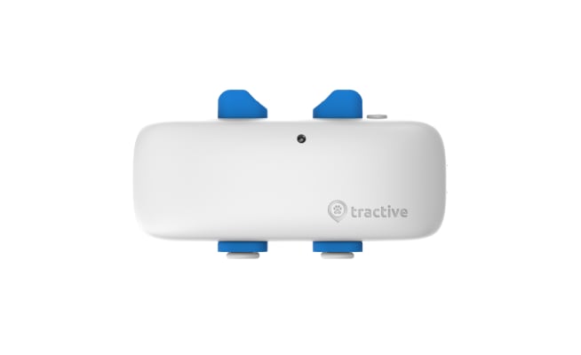 Tractive GPS Dog 4 Tracker white front view