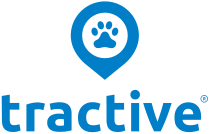 Logo Tractive bleu (version alternative)