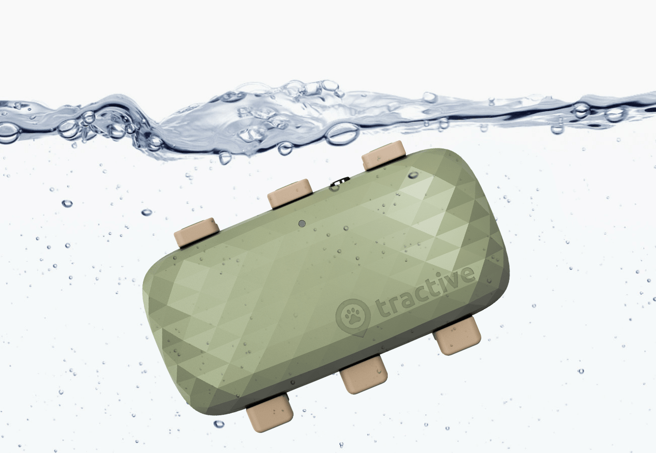 Tracker i vand for at vise vandtæt funktion