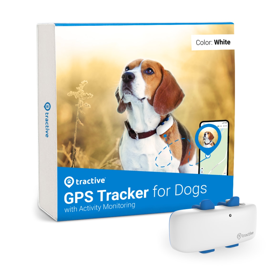 Emballasje for Tractive GPS DOG 4