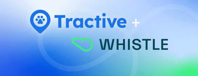 Tractive and Whistle logos