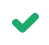 green check mark