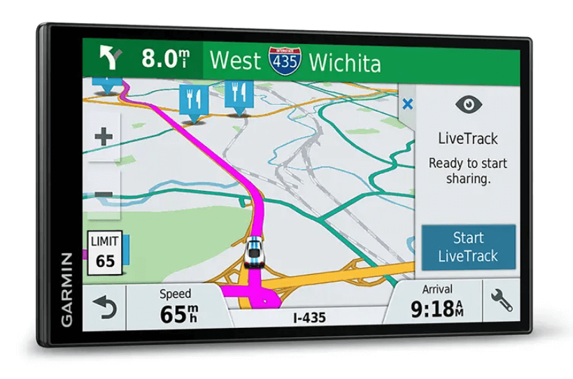 Garmin car navigation system