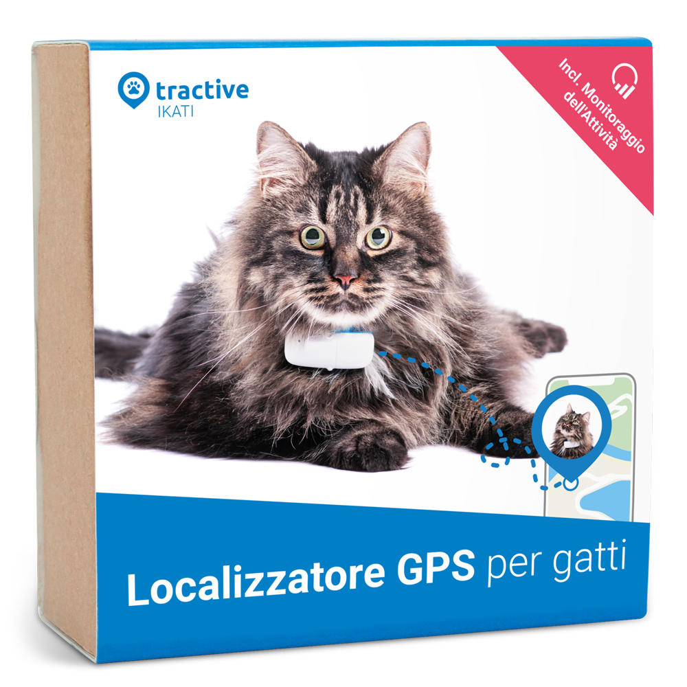 Localizzatore GPS per gatti confezione