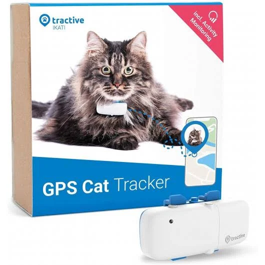 Tractive GPS cat tracker packaging