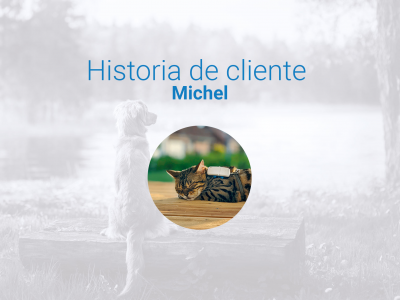 Historia de cliente Michel Tractive GPS
