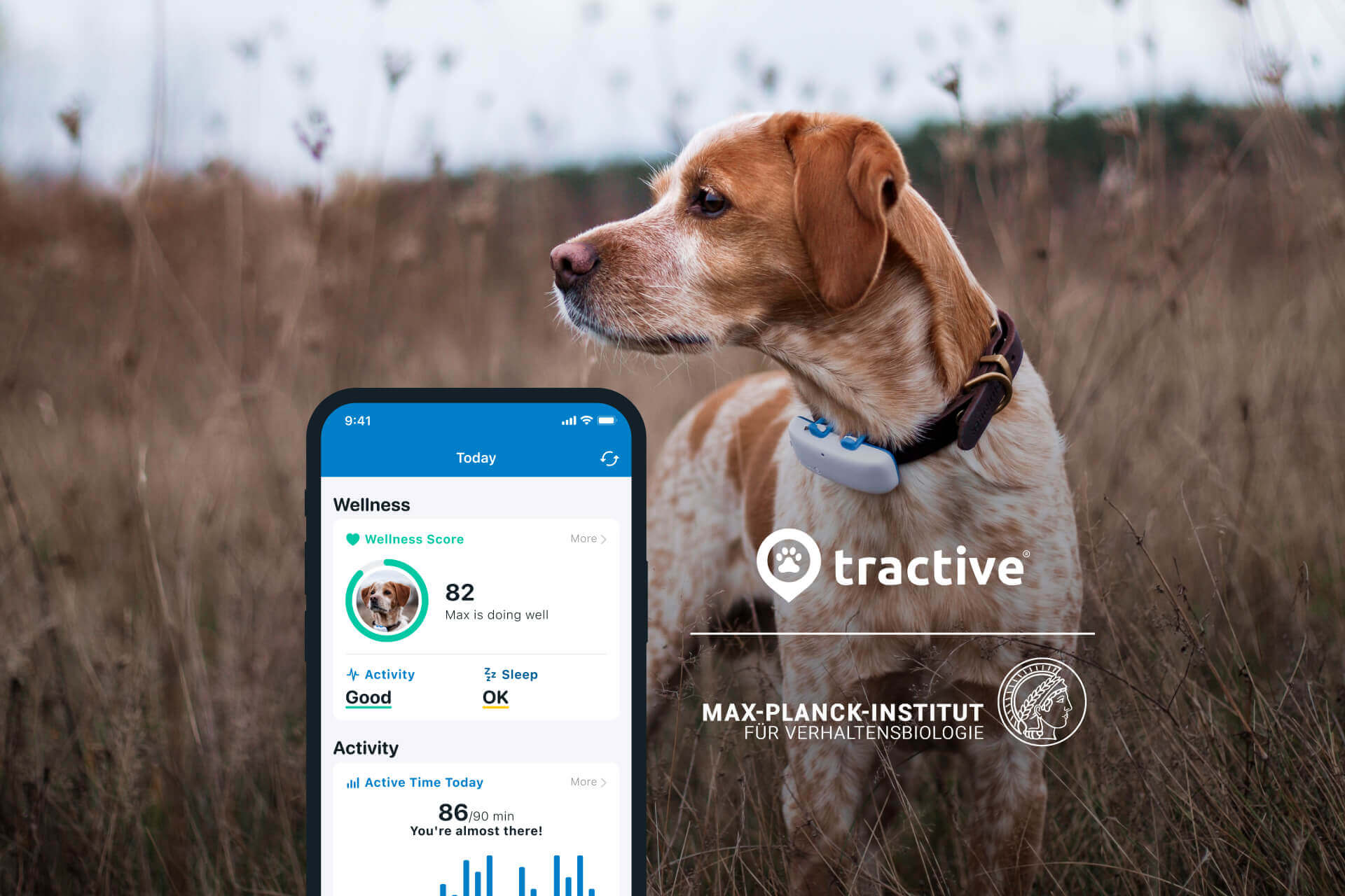 Max-Planck-Institut nutzt Tractive GPS Tracker, um neue Erkenntnisse über die Gesundheit und das Verhalten von Haustieren zu gewinnen