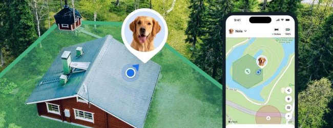 Tractive GPS Virtueller Zaun für Haustiere