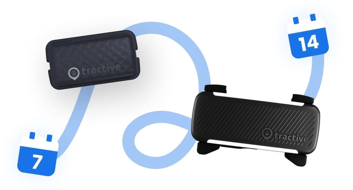 View of What kind of battery life can I expect from a pet GPS tracker? - Tractive